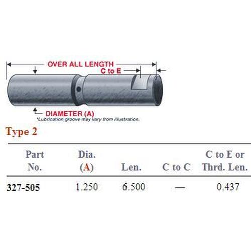 Crane Carrier Spring Pin 327-505 SP1390CC