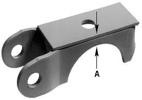 Hutch Axle Seat 3-1/4 Rise M17719