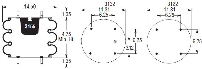 7818 Air Bag ABSP3B32R-7818