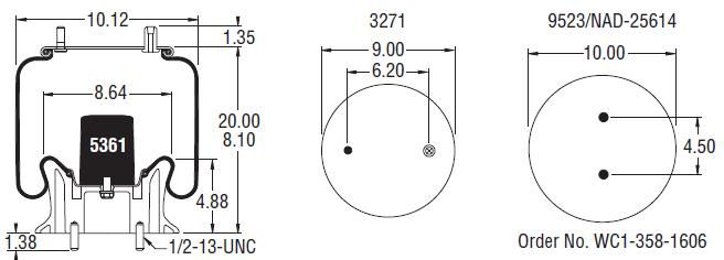 9466 Air Bag AB1DK23K-9466