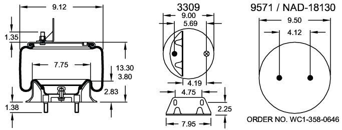 9616 Air Bag 566.ER9616