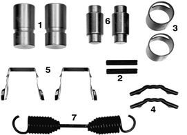 Brake Repair Kit E-2286 LB-5