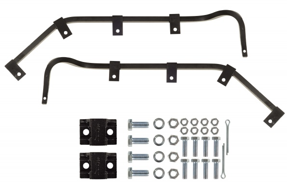 Mud Flap Bracket Kit Shortie Angled 5.5" Offset 562.317