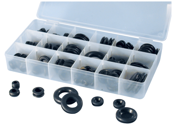 125 Piece Rubber Grommet Kit 562.HK125RG