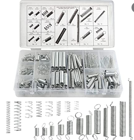 200 Piece Assorted Spring Kit 562.HK200ECS