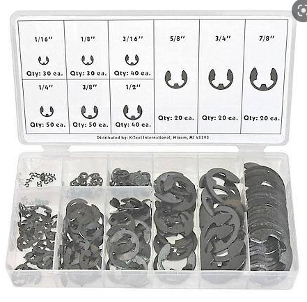 300 Piece E-Clip Kit 562.HK300EC