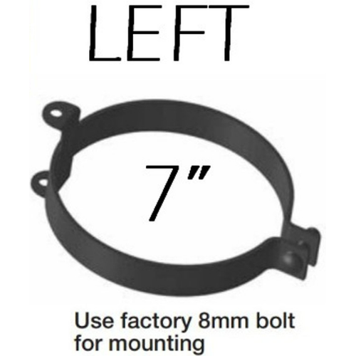 Kenworth Stack Mounting Bracket 7" LH 562.U5973LSS
