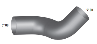 Peterbilt Exhaust Pipe LH 562.U7513059LA