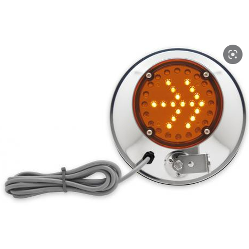 RH Heated And Lighted Convex Mirror 563.9057