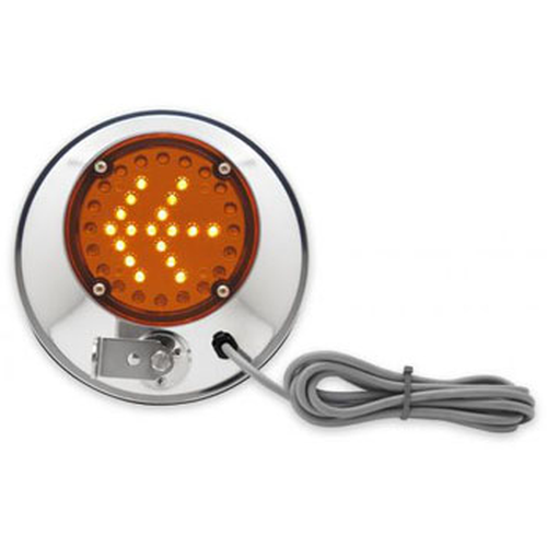 LH Heated And Lighted Convex Mirror 563.9058