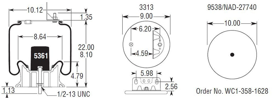 9297 Air Bag AB1DK23M-9297