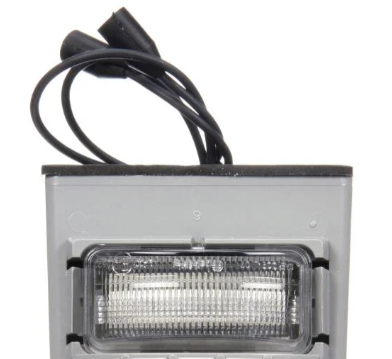 Clear LED License Plate Lamp Kit 571.LD151L3-K