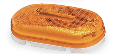 2 X 4 LED Marker Amber 571.LD261A13