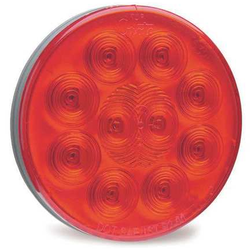 Red LED 4" Round STT Lamp 571.LD44R10