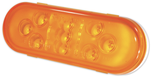 Amber LED Oval Turn Signal 571.LD603A9