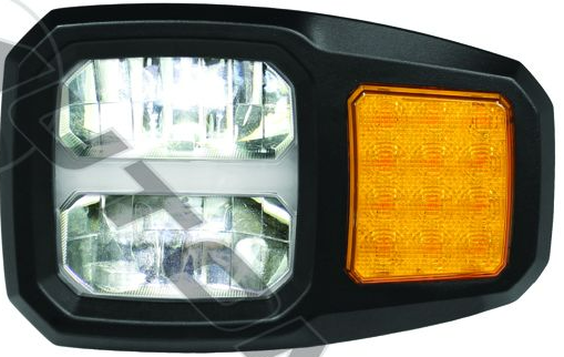 LH LED Heated Snow Plow Lamp 571.LD6510HPL-LH