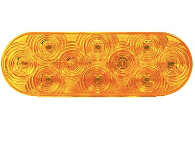 Amber LED Oval Marker Light 571.LD66A10