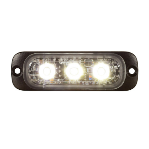 White LED 1 X 3 Mini Strobe 571.LD8CWL3