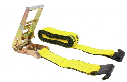 3 X 30 Ratchet Strap With Flat Hooks 573.B330FH