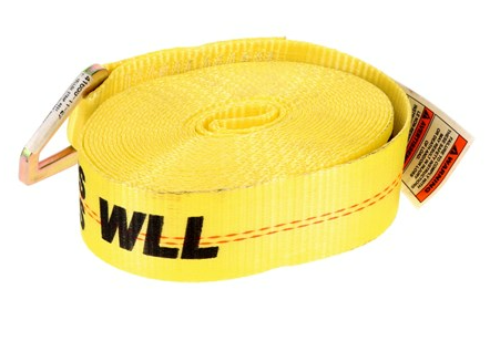 2 X 30 Winch Strap With Delta Ring 573.D230DR