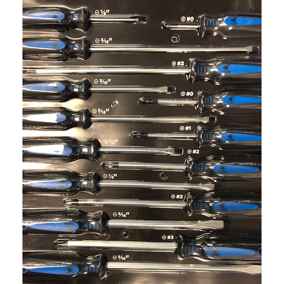 15 Piece Screwdriver Set 579.3015K
