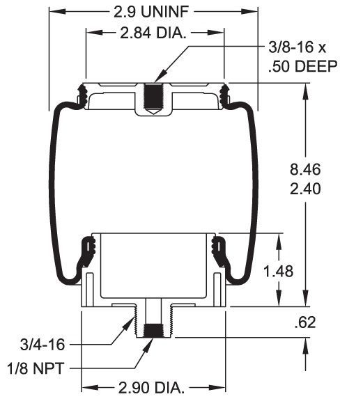 7001 Air Bag ABSZ70-7001