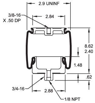 7031 Air Bag ABSZ70-7031