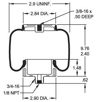 7064 Air Bag ABSZ70-7064