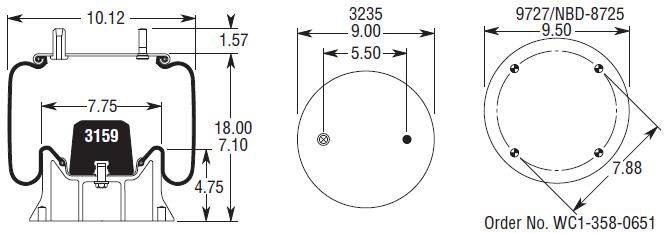 9010 Air Bag AB1DK23I-9010