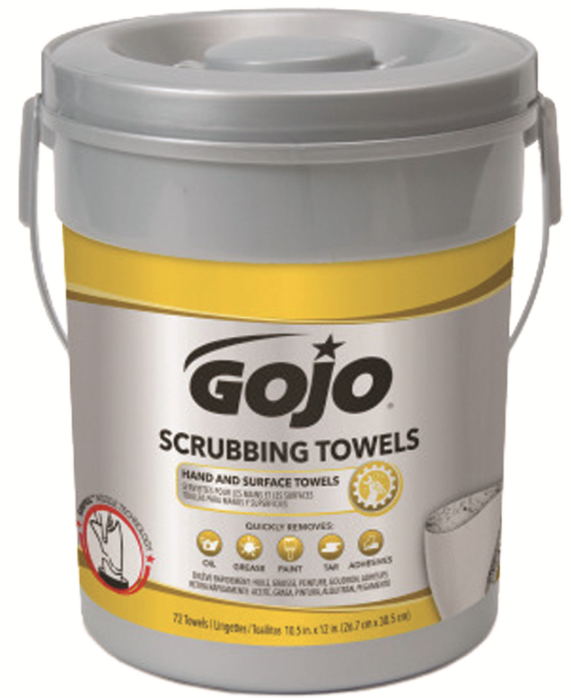 Gojo 72 Count Scrubbing Towels 6396