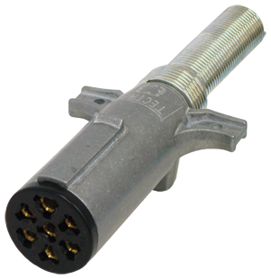 7-Way Plug With Spring Guard K23784