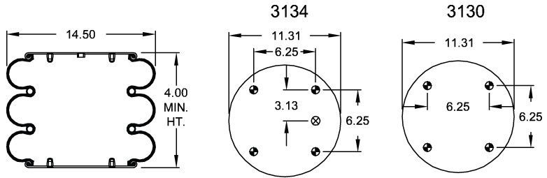 7845 Air Bag ABSP3B32RA-7845