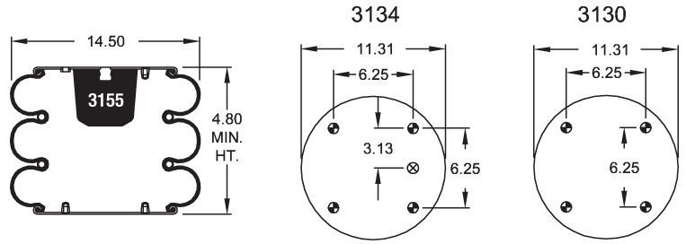 7838 Air Bag ABSP3B32RA-7838