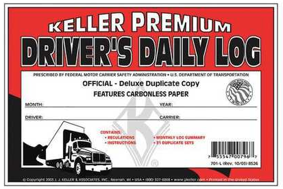 Drivers Log Book Carbonless 701L