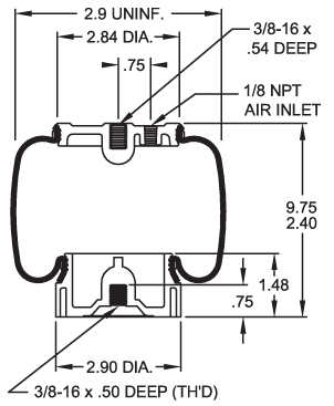 7103 Air Bag ABSZ70-7103