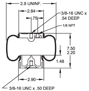 7152 Air Bag ABSZ70-7152