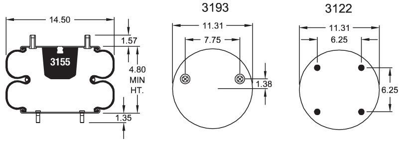 6803 Air Bag ABSP2B34RB-6803