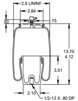 7208 Air Bag ABSZ70-7208