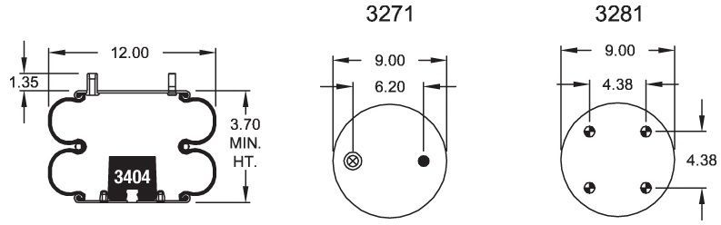 6789 Air Bag ABSP2B22RA-6789