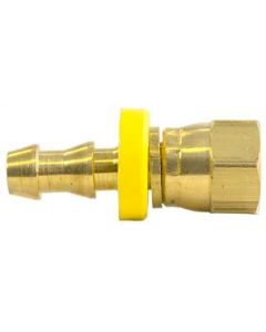 Female JIC Swivel Push Lock Fitting 3/8 Barb X 3/8 JIC 738-66