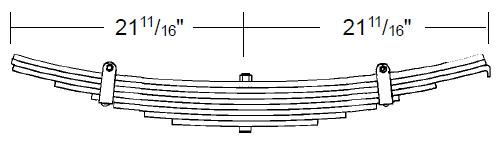 Trailer Leaf Spring TRA2270 TRA-2270