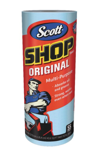 Scotts Shop Towel Roll 55 Count 75130