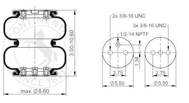 Air Bag ABSP2B08RA-C736