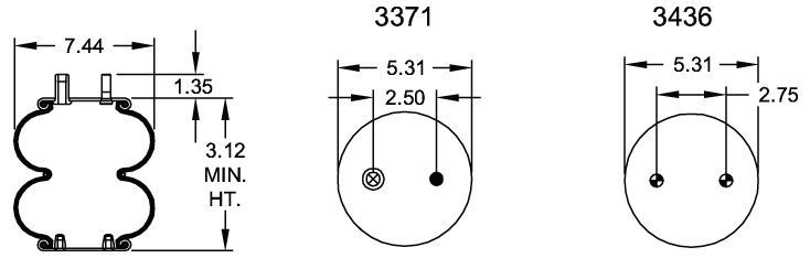 7705 Air Bag ABSP2B08RA-7705