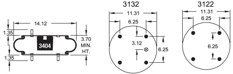 7088 Air Bag ABSP1B34A-7088