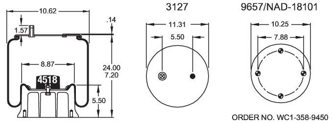 8779 Air Bag AB1DK28B-8779