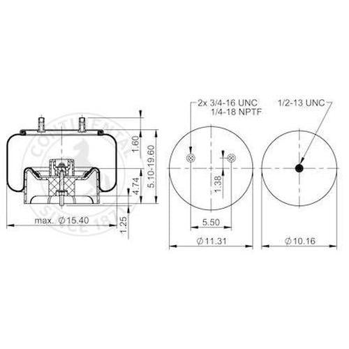 1R14-190 Air Bag AB1DK28M-P829