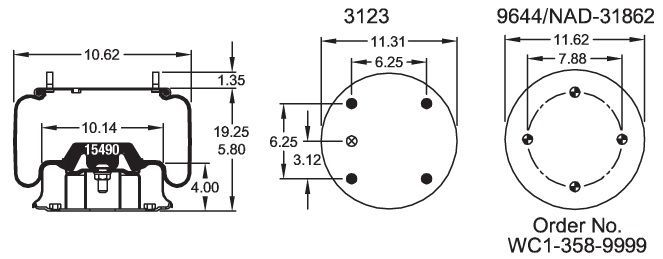 8051 Air Bag AB1DK28A-8051