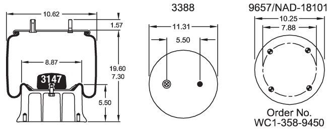 9277 Air Bag AB1DK28L-9277