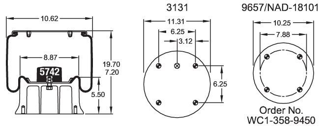 9216 Air Bag AB1DK28L-9216